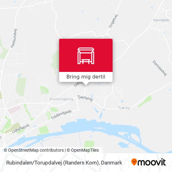 Rubindalen / Torupdalvej (Randers Kom) kort