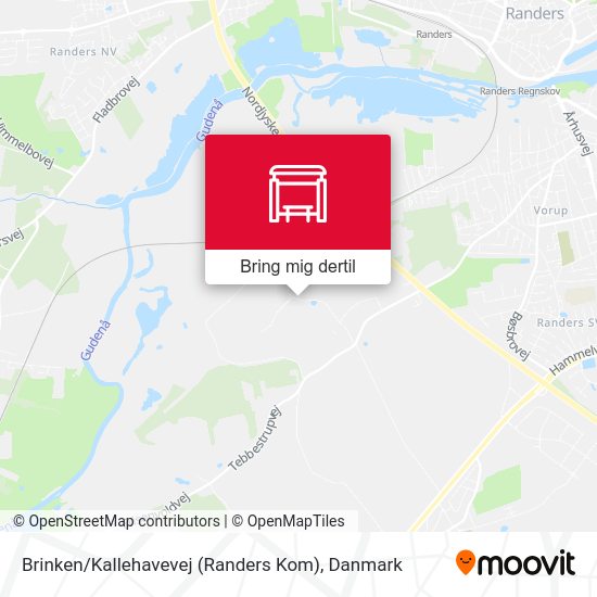Brinken / Kallehavevej (Randers Kom) kort