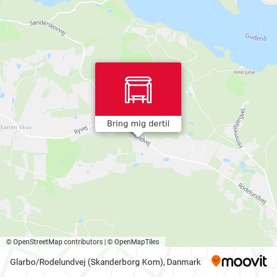 Glarbo / Rodelundvej (Skanderborg Kom) kort