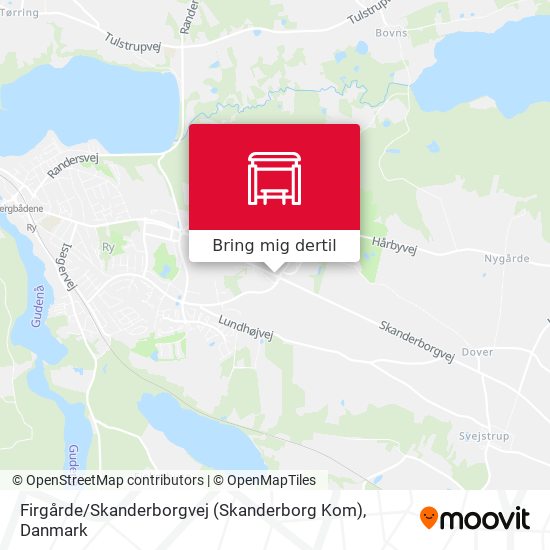 Firgårde / Skanderborgvej (Skanderborg Kom) kort