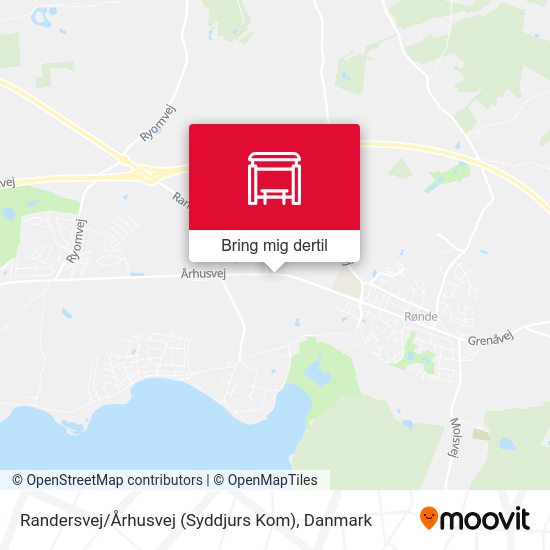 Randersvej / Århusvej (Syddjurs Kom) kort