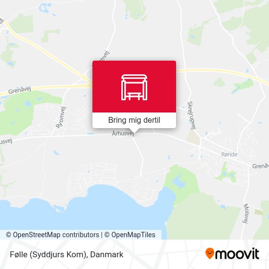 Følle (Syddjurs Kom) kort