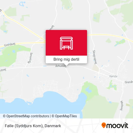 Følle (Syddjurs Kom) kort