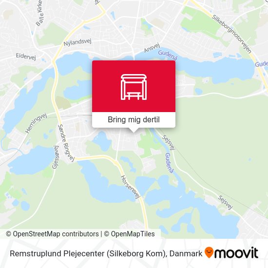 Remstruplund Plejecenter (Silkeborg Kom) kort