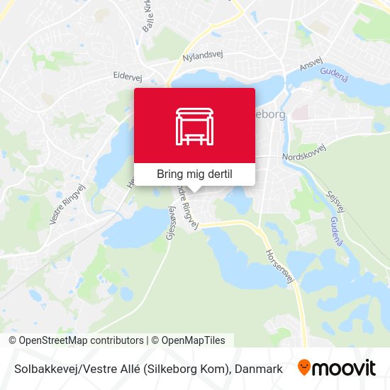 Solbakkevej / Vestre Allé (Silkeborg Kom) kort