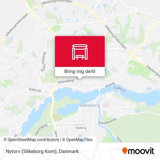 Nytorv (Silkeborg Kom) kort