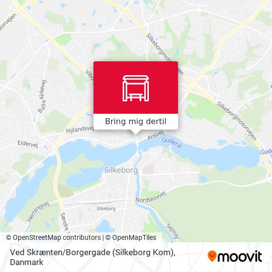 Ved Skrænten / Borgergade (Silkeborg Kom) kort