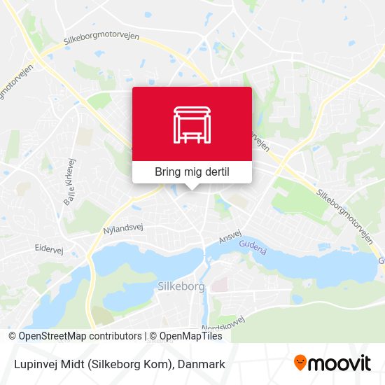 Lupinvej Midt (Silkeborg Kom) kort