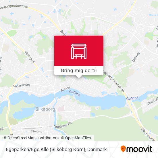 Egeparken / Ege Allé (Silkeborg Kom) kort