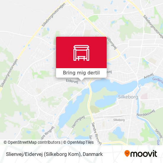 Slienvej / Eidervej (Silkeborg Kom) kort