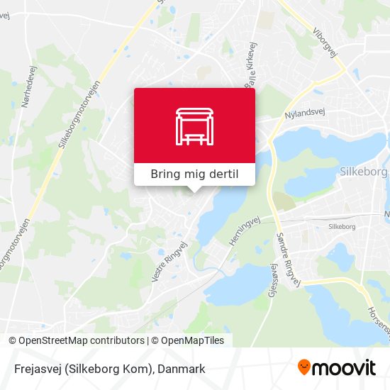 Frejasvej (Silkeborg Kom) kort