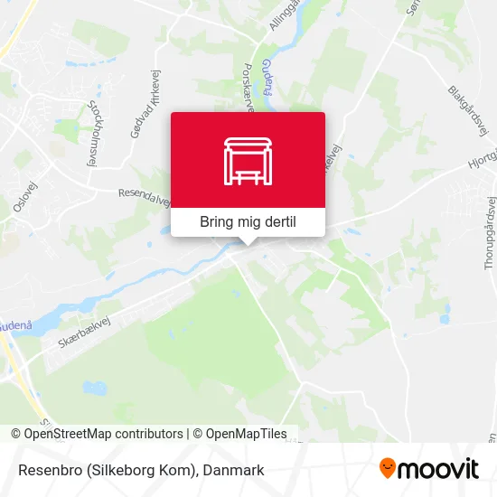 Resenbro (Silkeborg Kom) kort