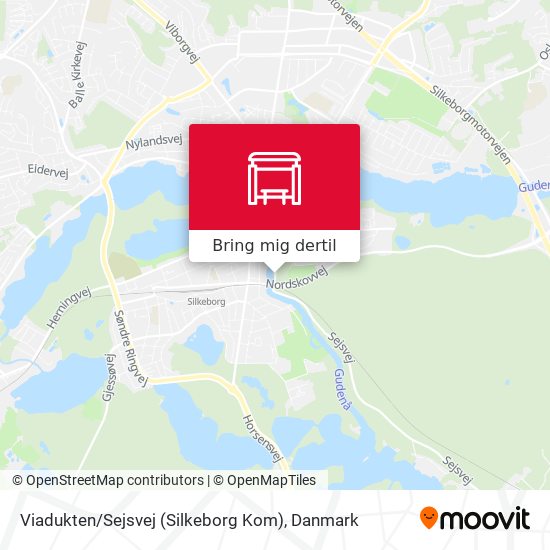 Viadukten / Sejsvej (Silkeborg Kom) kort