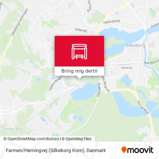 Farmen / Herningvej (Silkeborg Kom) kort