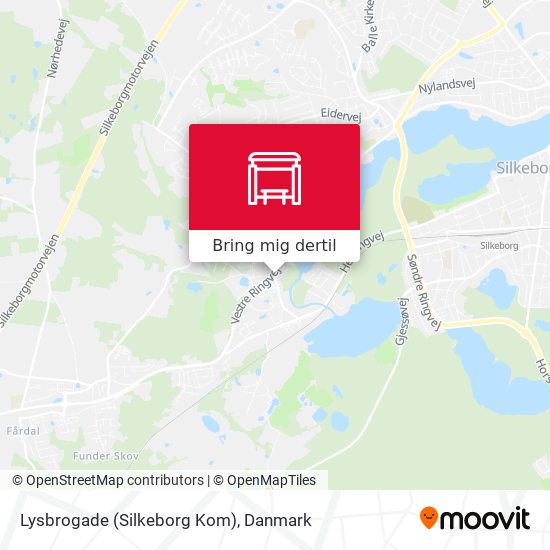 Lysbrogade (Silkeborg Kom) kort