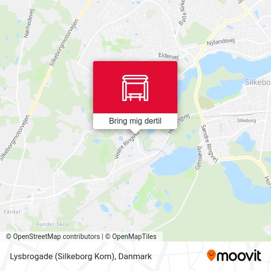 Lysbrogade (Silkeborg Kom) kort