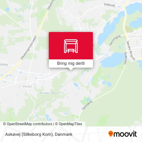 Askøvej (Silkeborg Kom) kort