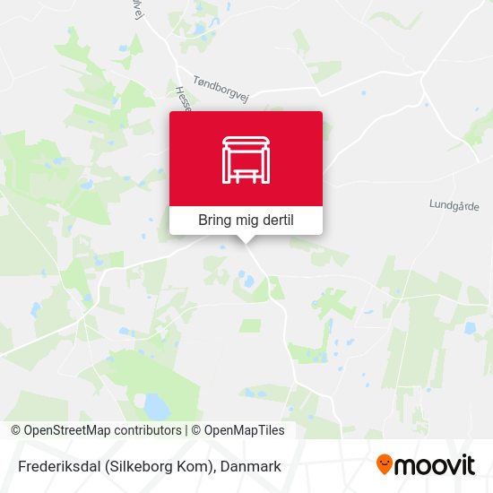 Frederiksdal (Silkeborg Kom) kort