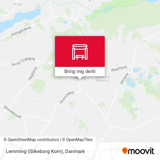 Lemming (Silkeborg Kom) kort