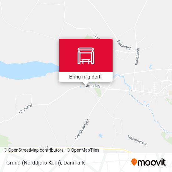 Grund (Norddjurs Kom) kort