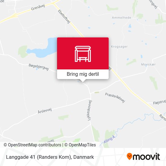 Langgade 41 (Randers Kom) kort
