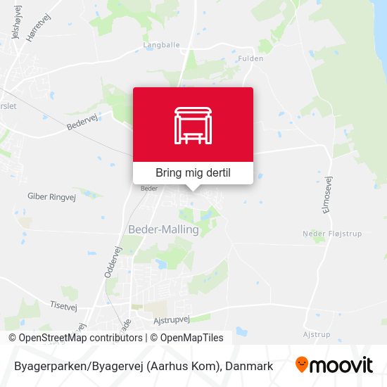 Byagerparken / Byagervej (Aarhus Kom) kort