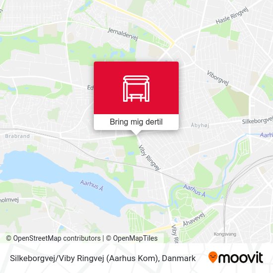 Silkeborgvej / Viby Ringvej (Aarhus Kom) kort