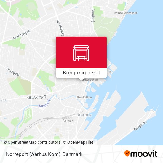 Nørreport (Aarhus Kom) kort