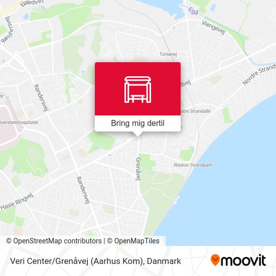 Veri Center / Grenåvej (Aarhus Kom) kort