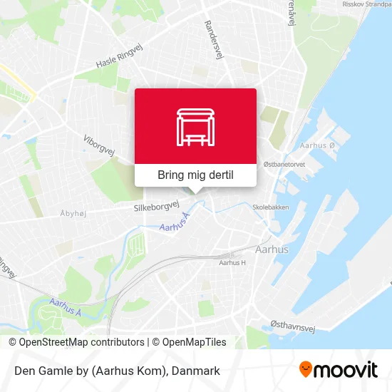 Den Gamle by (Aarhus Kom) kort