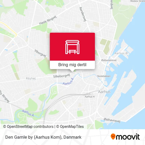 Den Gamle by (Aarhus Kom) kort