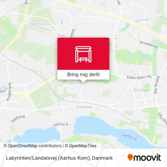 Labyrinten / Landalsvej (Aarhus Kom) kort