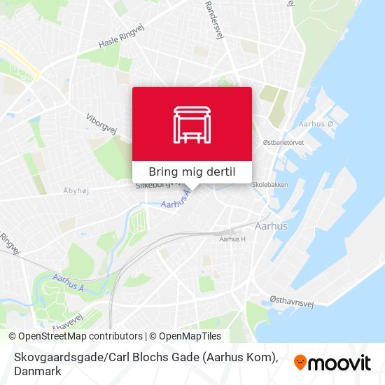 Skovgaardsgade / Carl Blochs Gade (Aarhus Kom) kort