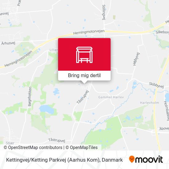 Kettingvej / Ketting Parkvej (Aarhus Kom) kort