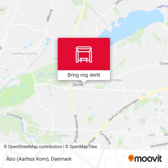 Åbo (Aarhus Kom) kort