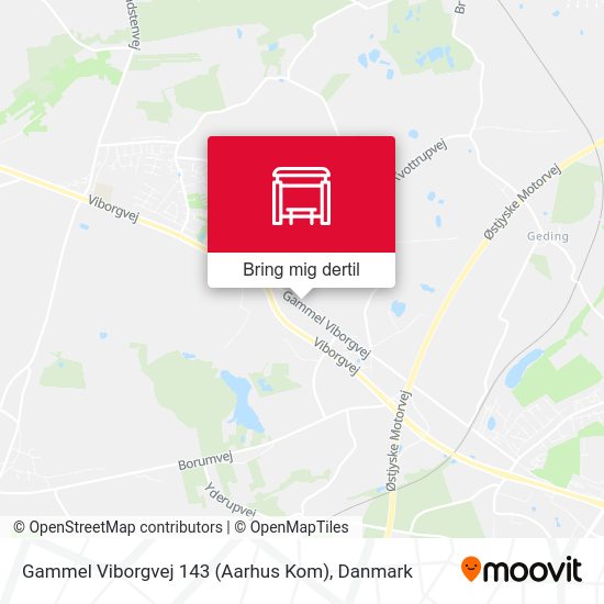 Gammel Viborgvej 143 (Aarhus Kom) kort