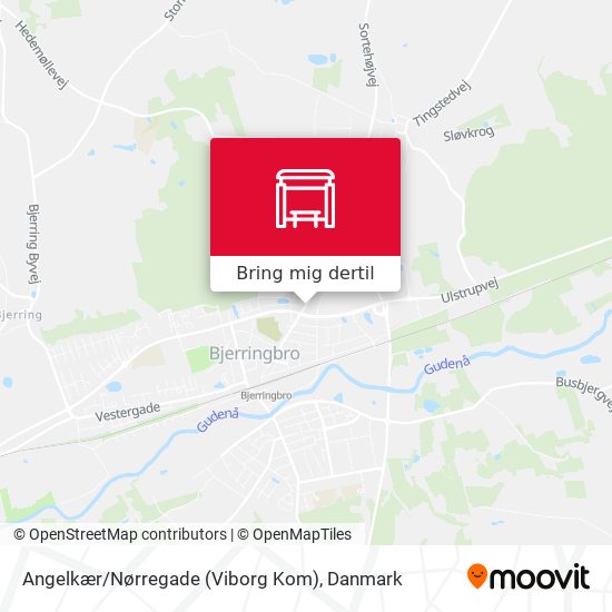 Angelkær / Nørregade (Viborg Kom) kort