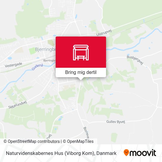 Naturvidenskabernes Hus (Viborg Kom) kort