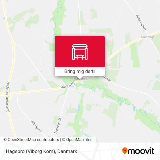 Hagebro (Viborg Kom) kort