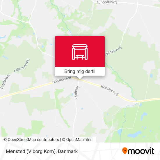 Mønsted (Viborg Kom) kort