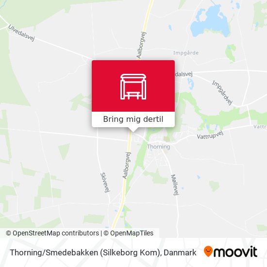 Thorning / Smedebakken (Silkeborg Kom) kort