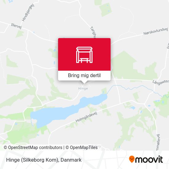Hinge (Silkeborg Kom) kort