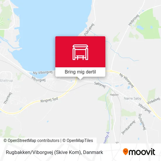 Rugbakken / Viborgvej (Skive Kom) kort