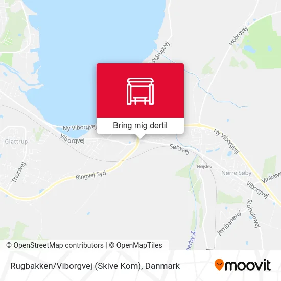 Rugbakken / Viborgvej (Skive Kom) kort