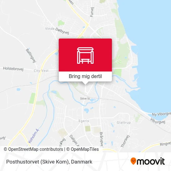 Posthustorvet (Skive Kom) kort