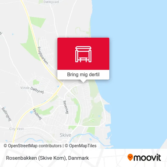 Rosenbakken (Skive Kom) kort