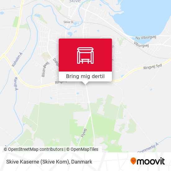 Skive Kaserne (Skive Kom) kort
