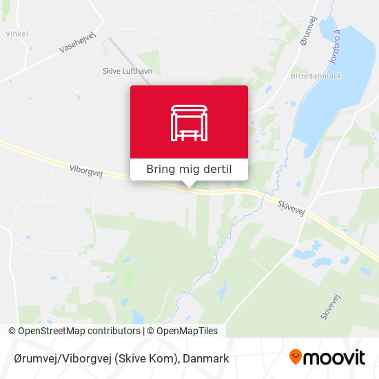 Ørumvej/Viborgvej (Skive Kom) kort