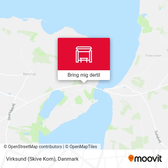 Virksund (Skive Kom) kort