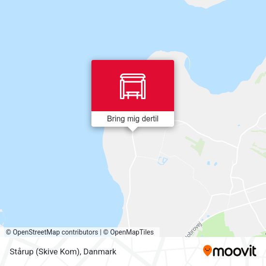 Stårup (Skive Kom) kort